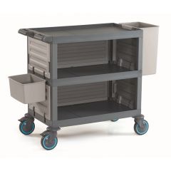 Serveer- / Afruim- Bestekwagen Afruimwagen Procart 221 - 140x53x99 cm Combisteel 7048.0060