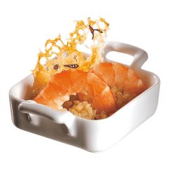 Serveerschaal 7,0x7,0 cm porselein Revol EMG 735703