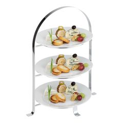 Serveerstandaard 3xØ26,0 cm verchroomd EMGA EMG 130108