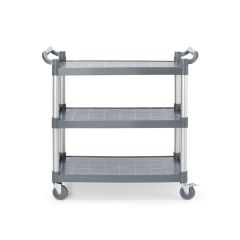 Serveerwagen polypropyleen met 3 bladen, groot PP AmerBox HEN 816264