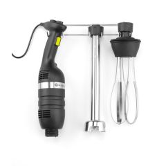 Set: Staafmixer 350 met variabele snelheid + garde + wandrek PA/RVS Hendi HEN 222393