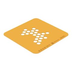 Sjabloon Miele (2) siliconenrubber (VMQ) Silikomart EMG 70808