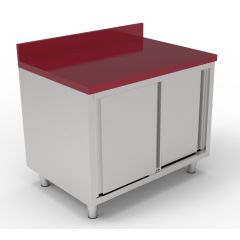 Snij Werktafel Schuifdeuren - 160x70x85 cm Combisteel 7333.1625