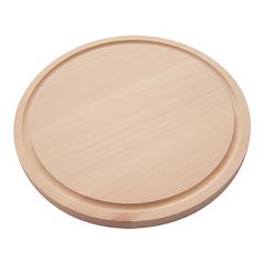 Snijplank Ø28 cm beukenhout EMGA EMG 32051