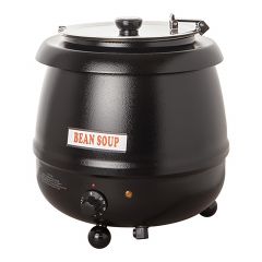 Soepketel 10L metaal scharnierend deksel Bistro EMG 537108