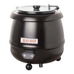 Soepketel 10L metaal scharnierend deksel Bistro EMG 537112