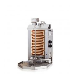 Sous-Vide Koker Gyros Grill Elektrisch Motor Boven 4 Hittezones - 44x55x87 cm Combisteel 7049.0020