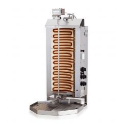 Sous-Vide Koker Gyros Grill Elektrisch Motor Boven 6 Hittezones - 44x55x110 cm Combisteel 7049.0025