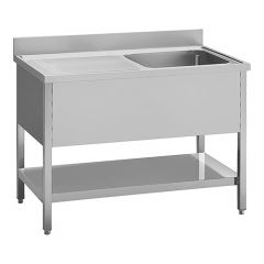 Spoeltafel 120 cm RVS Multinox EMG 317123