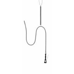 Spoeltafel Hangende Douche Met Plafondbevestiging Model Rosa (3M) Saro 457-1040