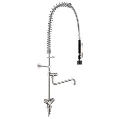 Spoeltafel Spoeldouche 1-Gats - 39x97,5 cm Combisteel 7536.0005