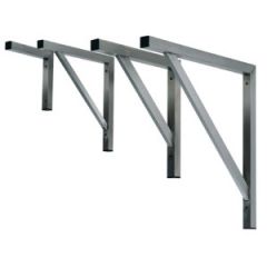 Stelling / Wandplank Rek 40/40 RVS Konsole - 42,5x42,5 cm Combisteel 7003.0611