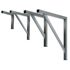 Stelling / Wandplank Rek 40/40 RVS Konsole - 57,5x57,5 cm Combisteel 7003.0615