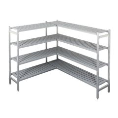 Stelling / Wandplank Rek Rekwerk voor 7489.2210 - 224,5x45x170 cm Combisteel 7013.3415