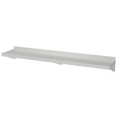 Stelling / Wandplank Rek RVS Wandschap Incl. Konsoles - 60x30x19 cm Combisteel 7490.0135