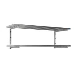 Stelling / Wandplank Rek Wandschap Met 2 Open Roosters, 800Mm Saro 700-4620