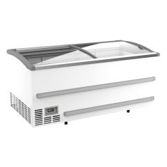 Supermarkt Vrieskist Wit 1880 Handmatige Ontdooiing - 187,9x95,2x89,4 cm Combisteel 7072.0045