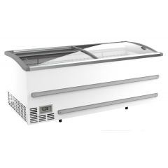 Supermarkt Vrieskist Wit 2125 - 212,4x95,2x89,4 cm Combisteel 7072.0055