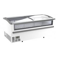 Supermarkt Vrieskist Wit 2125 - 212,4x95,2x89,4 cm Combisteel 7072.0065
