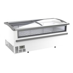 Supermarkt Vrieskist Wit 2125 Handmatige Ontdooiing - 212,4x95,2x89,4 cm Combisteel 7072.0065