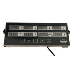 Thermometer / timer Digitale Keukentimer 8 Kanalen Dkt-8 - 30x11,2x3,6 cm Combisteel 7517.0015