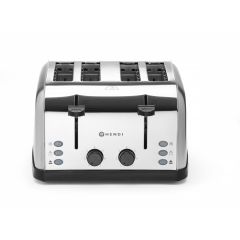 Toaster 4-sneetjes ABS/RVS/PP Hendi HEN 261187