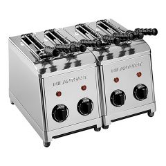 Tosti apparaat 4-tangen RVS MilanToast EMG 420004