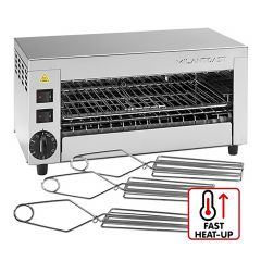 Tosti salamander 1-etage RVS MilanToast EMG 420100