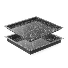 Tray CONVECTOMAT KLASSIEK GN 2/3 Geëmailleerd Hendi HEN 890349