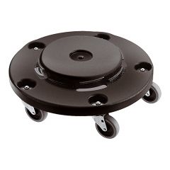 Trolley voedselcontainer PE (zwart) Rubbermaid EMG RM2640