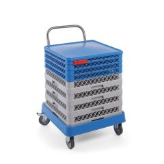 Trolley voor vaatwaskorven met handvat PP Hendi HEN 877197