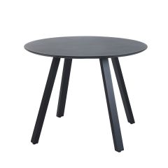 Tuintafel Rond Halo - Zwart - Essentials