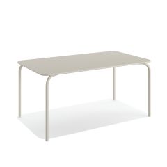 Tuintafel Staal Rechthoek Shine - Beige - Essentials