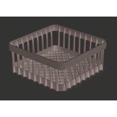 Vaatwasser / Vaatwasmachine Glazenkorf - 35x35x13 cm Combisteel 7280.0150