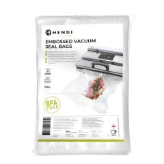 Vacuümverpakkingszakken met reliëf (100 stuks) PA/PE Hendi HEN 297438
