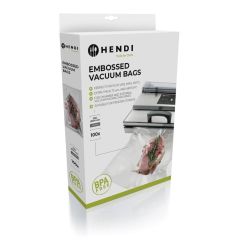 Vacuümverpakkingszakken met reliëf (100 stuks) PA/PE Hendi HEN 971024