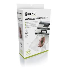 Vacuümverpakkingszakken met reliëf (100 stuks) PA/PE Hendi HEN 971031