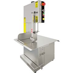 Vlees-snijmachine Lintzaag 230V - RVS Behuizing 67x62x115 cm Combisteel 7073.0025