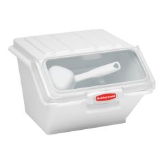 Voedselcontainer 10L PE scharnierend deksel Rubbermaid EMG RM3610