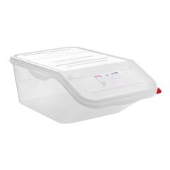 Voedselcontainer 23L PP scharnierend deksel Araven EMG 962072