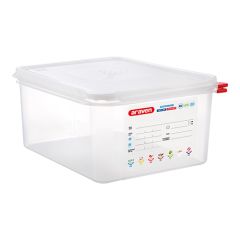 Voedseldoos GN1/2 150 mm PP luchtdicht afsluitbaar Araven EMG 962322