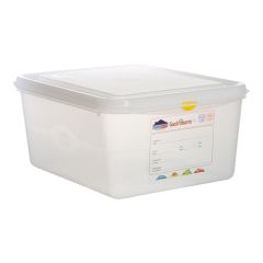 Voedseldoos GN1/2 150 mm PP luchtdicht afsluitbaar Denox EMG 600480