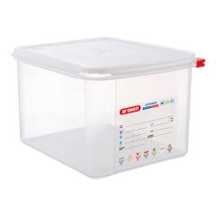 Voedseldoos GN1/2 200 mm PP luchtdicht afsluitbaar Araven EMG 962321