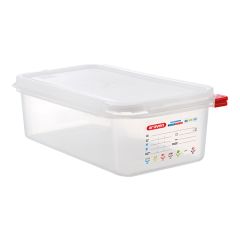 Voedseldoos GN1/3 100 mm PP luchtdicht afsluitbaar Araven EMG 962333