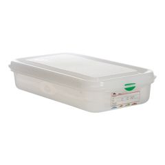 Voedseldoos GN1/3 65 mm PP luchtdicht afsluitbaar Denox EMG 600430