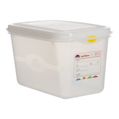 Voedseldoos GN1/4 150 mm PP luchtdicht afsluitbaar Denox EMG 600420