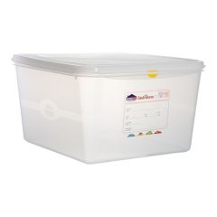 Voedseldoos GN2/3 200 mm PP luchtdicht afsluitbaar Denox EMG 600520