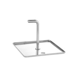 Voedselring en duwer vierkant RVS duwer Hendi HEN 512234