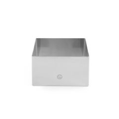 Voedselring en duwer vierkant RVS voedselring Hendi HEN 512173