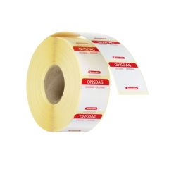 Voedselveiligheidsstickers, multifunctioneel, eenvoudig verwijderbaar (1000 stuks) Woensdag Hendi HEN 850602